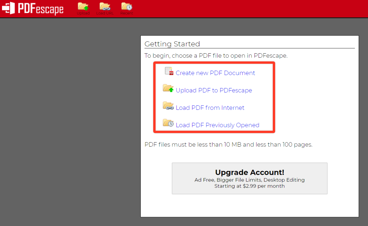 writable pdf creator online